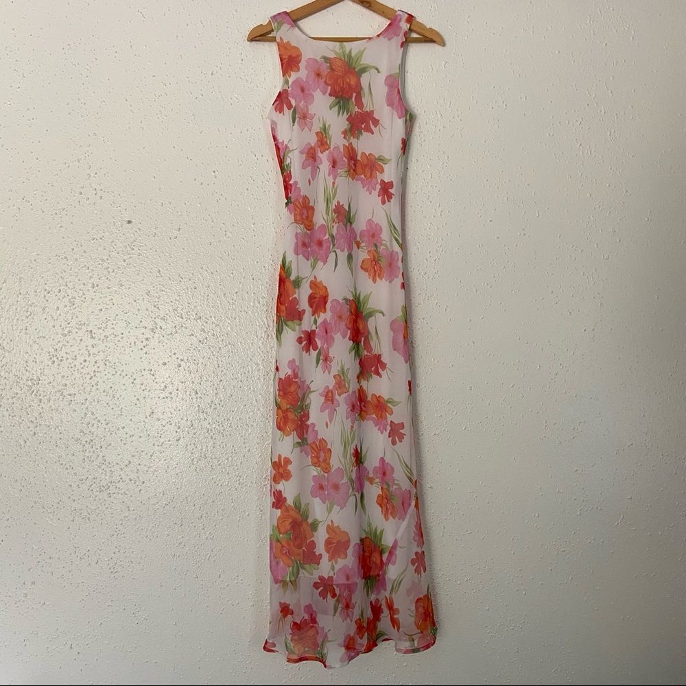 Vintage 90s/00s My Michelle Floral Dress | 7/8 | Small | Women’s | Summer Dress
